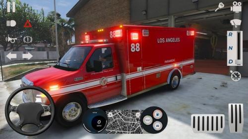 城市急救车模拟器