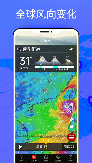 windy